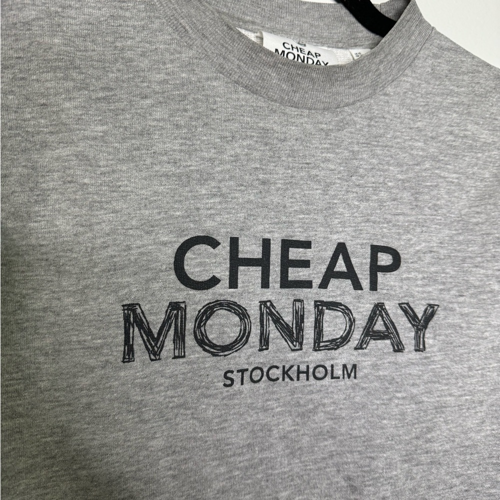 Cheap Monday Gray Sweatshirt - Picture 3 of 8